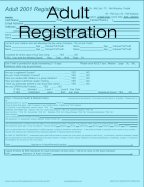 Adult Registration Form