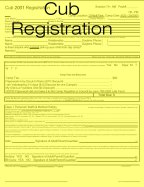 Cub Registration Form
